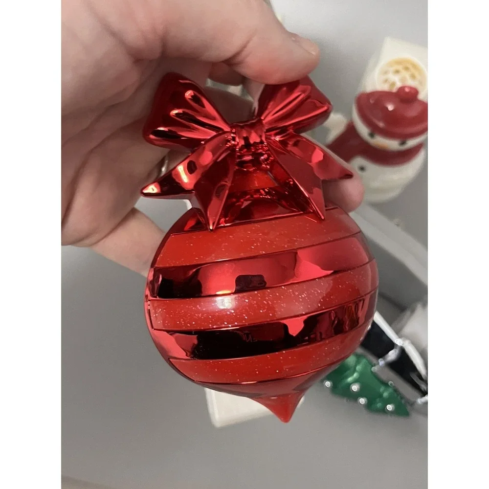 Bath & Body Works Wallflowers Christmas Holiday Plug-In Diffusers Snowman Tree 4